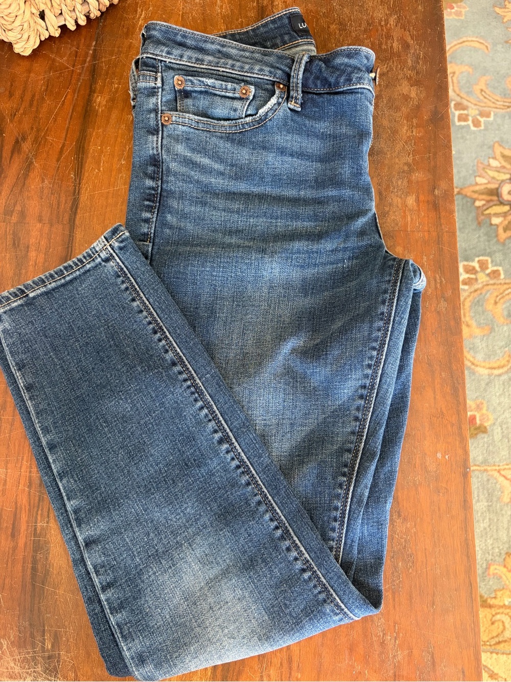 Lucky Brand Classic Dark Wash Skinny Jeans